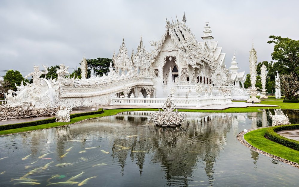 Chùa Trắng - Wat Rong Khun