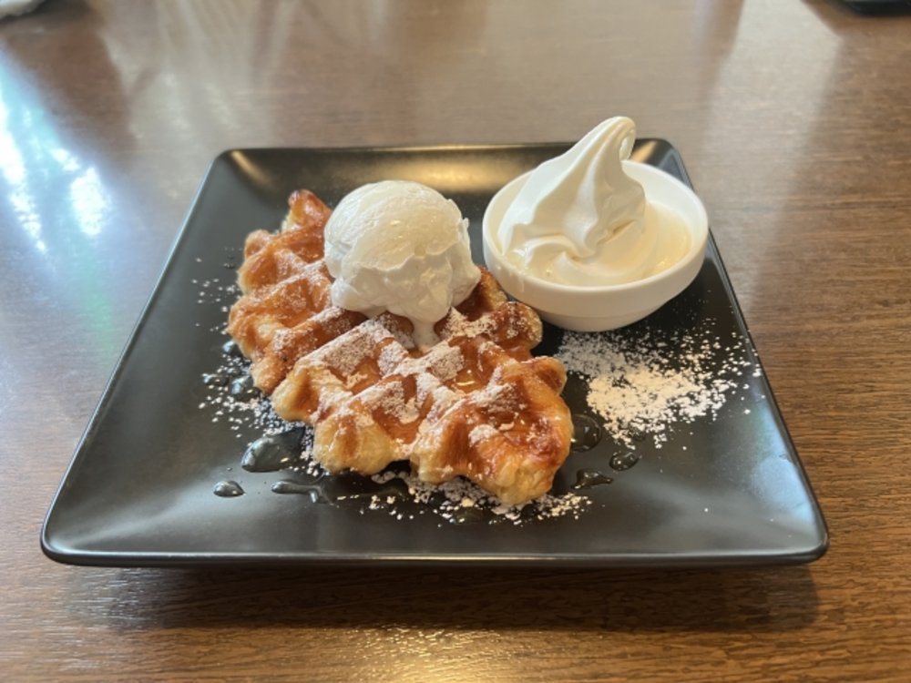 韓国 スイーツ クロッフル