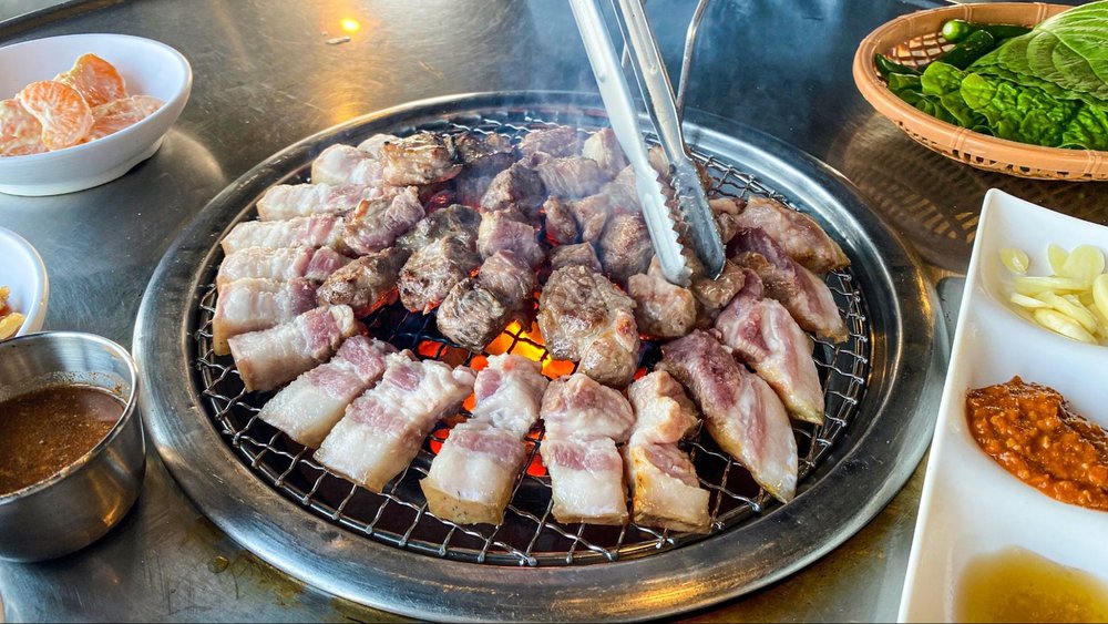 韓国料理 サムギョプサル