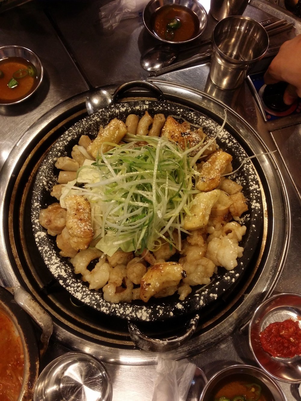 韓国料理 コプチャン(ホルモン)