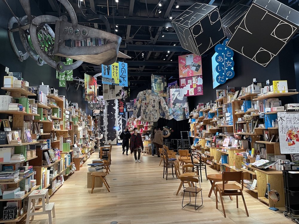 角川武蔵野ミュージアムの本棚