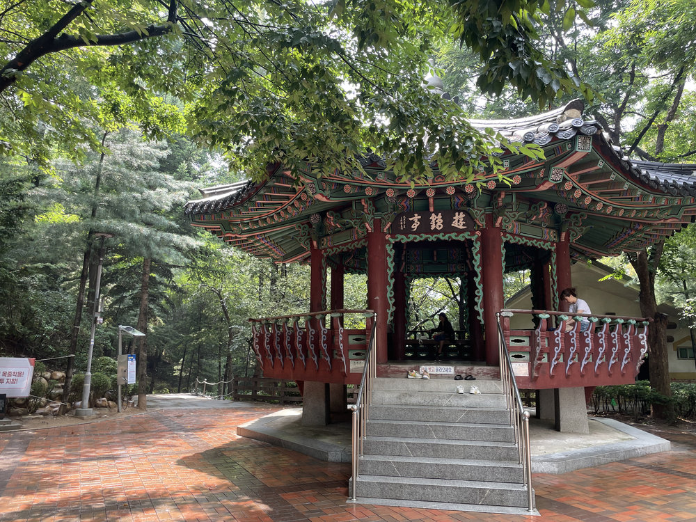韓国　鶴洞公園（BTSの聖地）