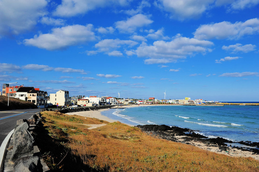 Woljeong-ri Beach at East Jeju Island itinerary