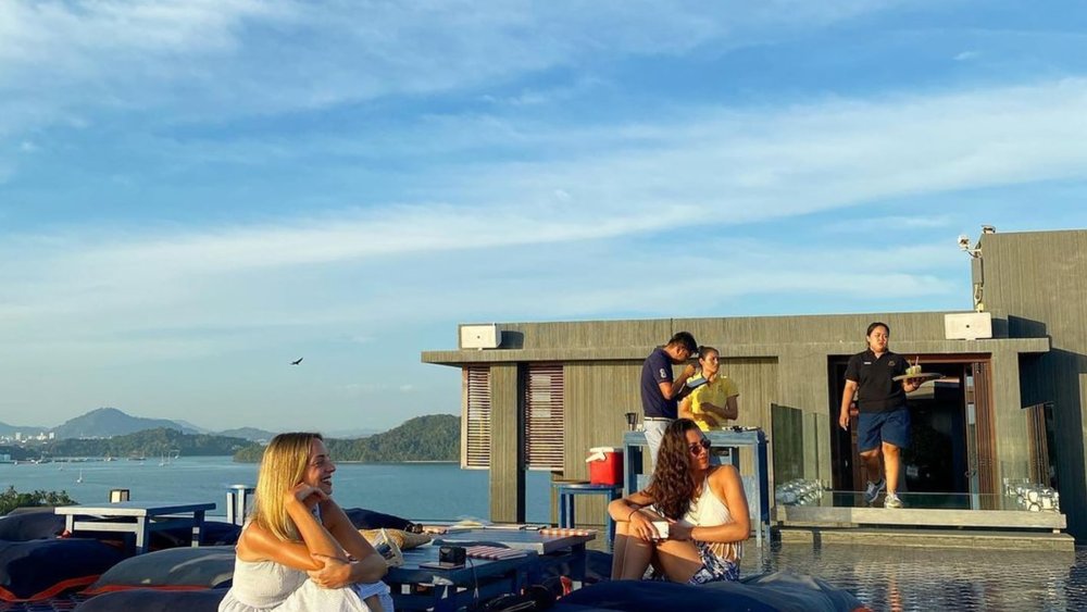 Surreal panoramic views of the Andaman Sea await at this exclusive resort's rooftop. Credits to @yuloves_travel87 on Instagram