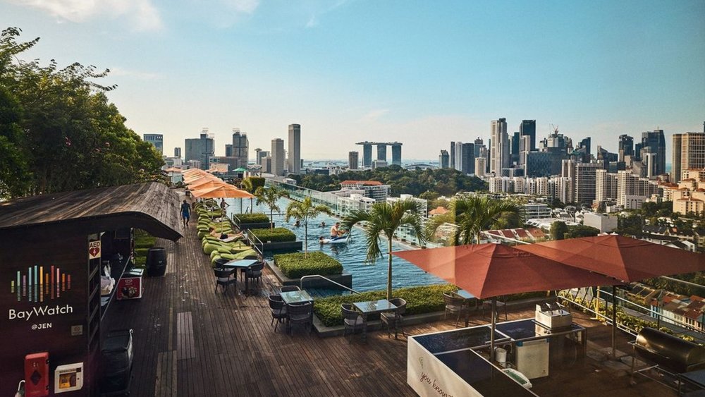 Savour city views and great vibes at JEN Singapore Orchardgateway. Credits to @hoteljenog on Instagram.