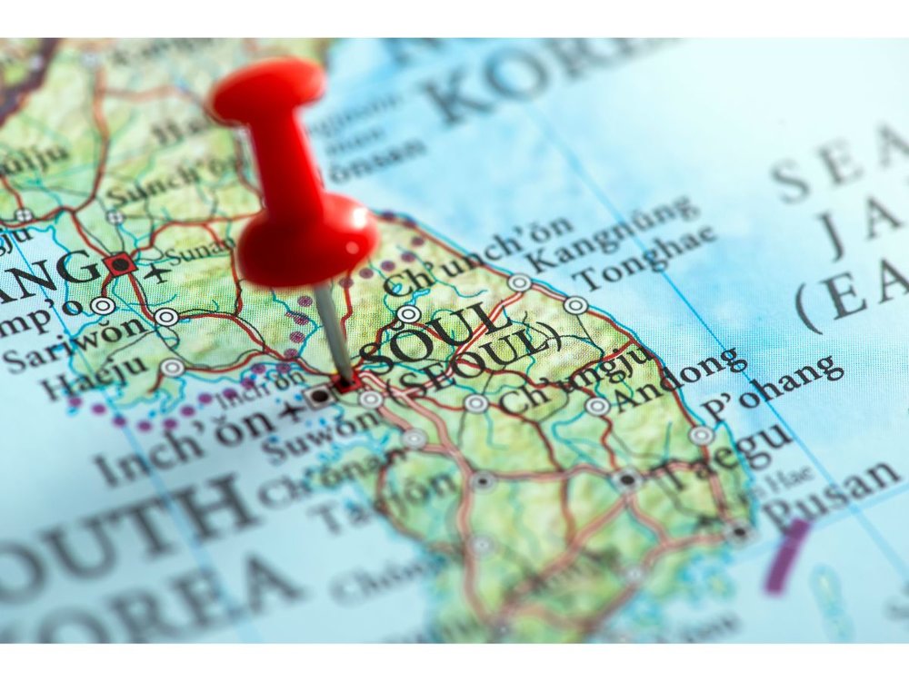 韓国 ソウル 地図