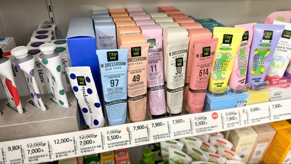 韓国のお土産 パフュームハンドクリーム|W.DRESSROOM (ダブル ドレスルーム)