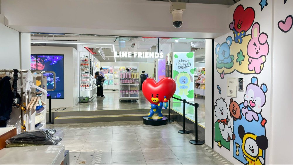 韓国のお土産 韓国の雑貨店(ラインフレンズ)