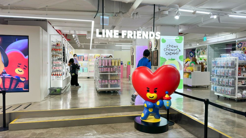 韓国のお土産 韓国の雑貨店(ラインフレンズ)②