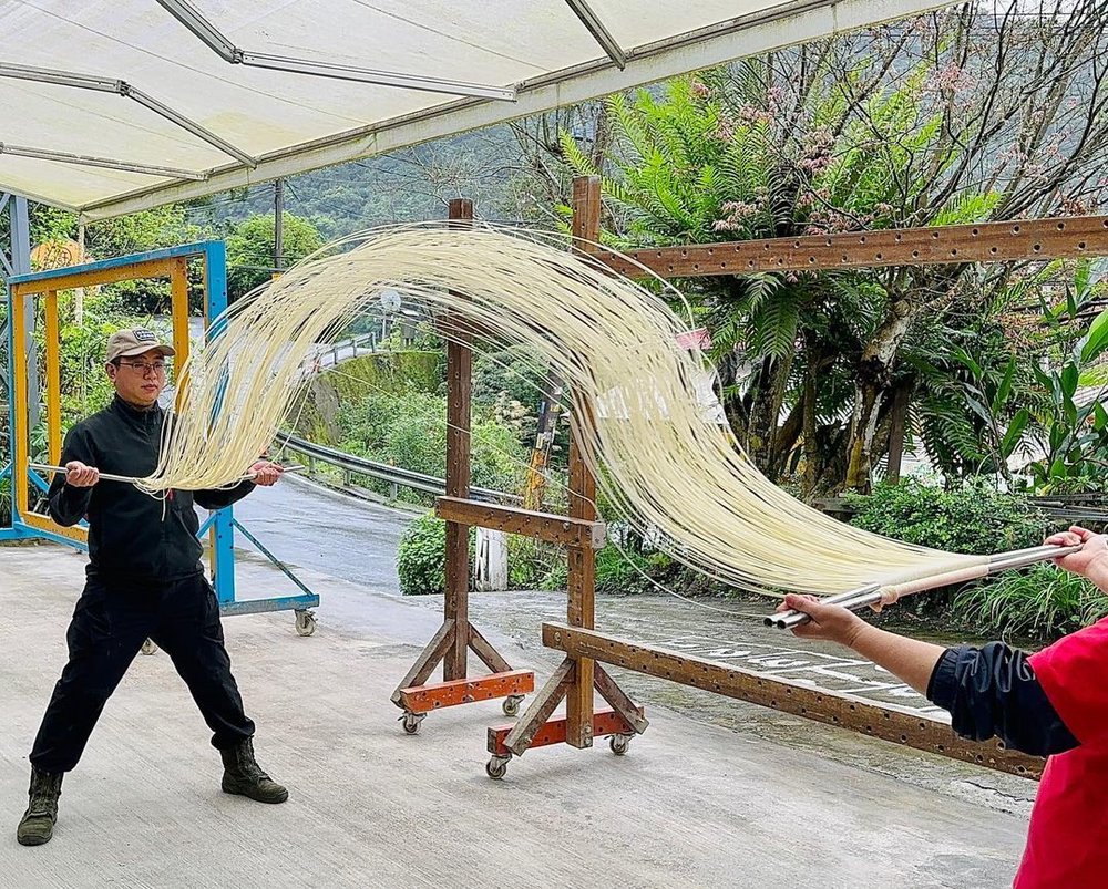 石碇許家手工麵線