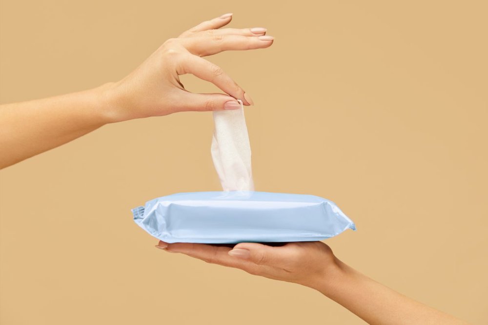 韓国　ウェットティッシュ