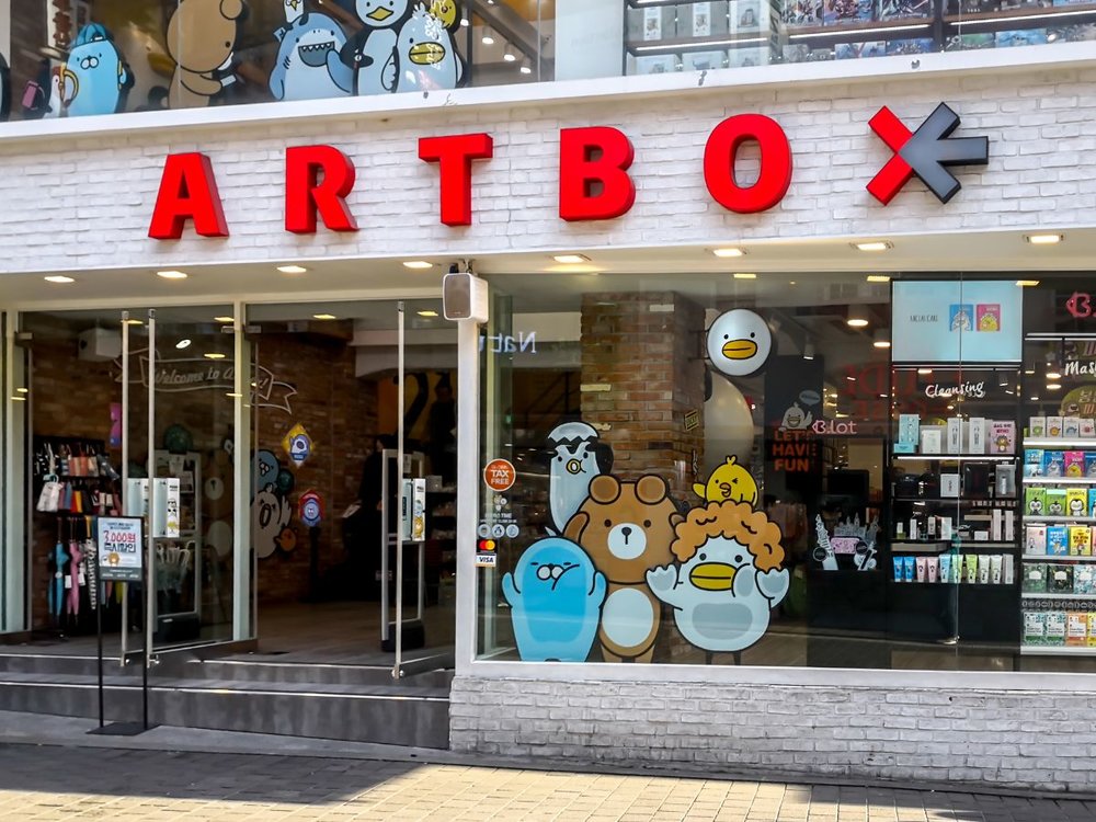 韓国のお土産 韓国の雑貨店(ART BOX(アートボックス))②