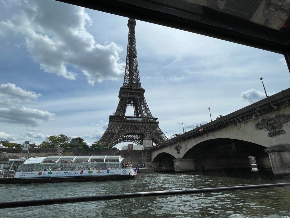 セーヌ川クルーズ エッフェル塔②