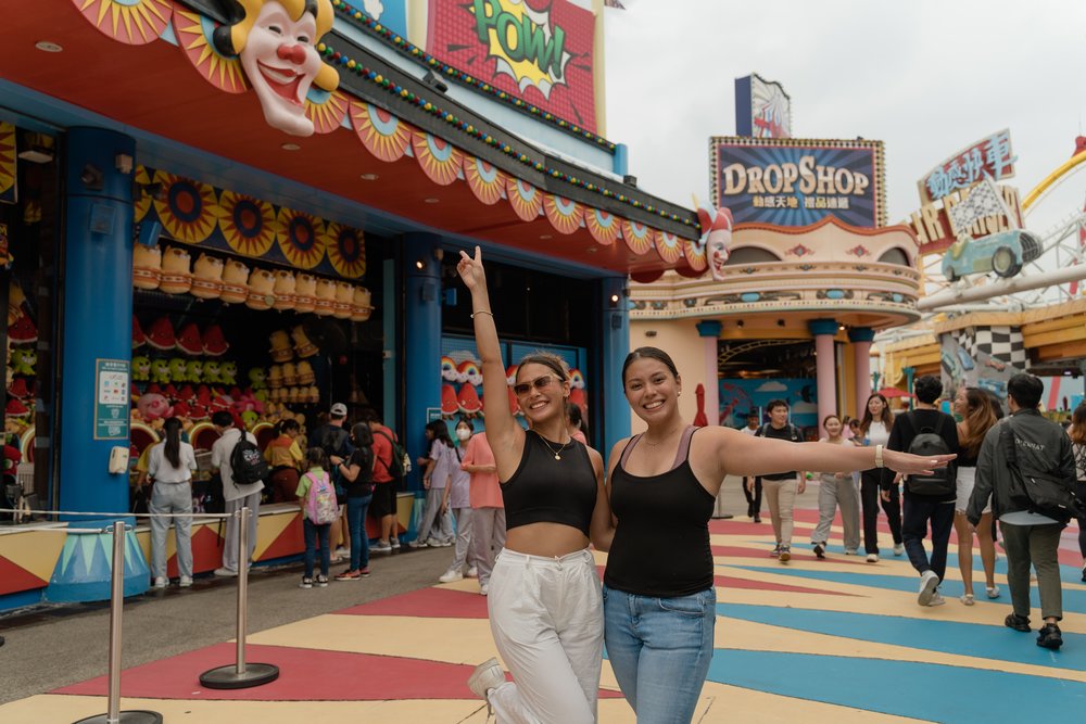 Old Hong Kong style street