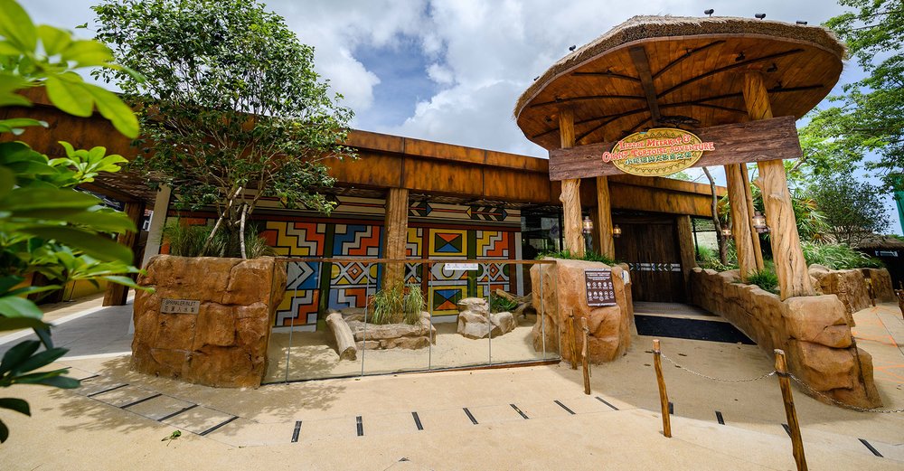 The Little Meerkat and Giant Tortoise Adventure Facade