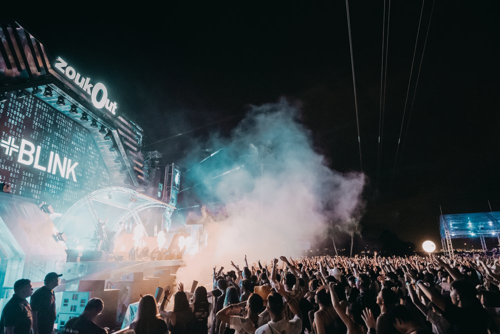 crowds at ZookOut festival in Singapore