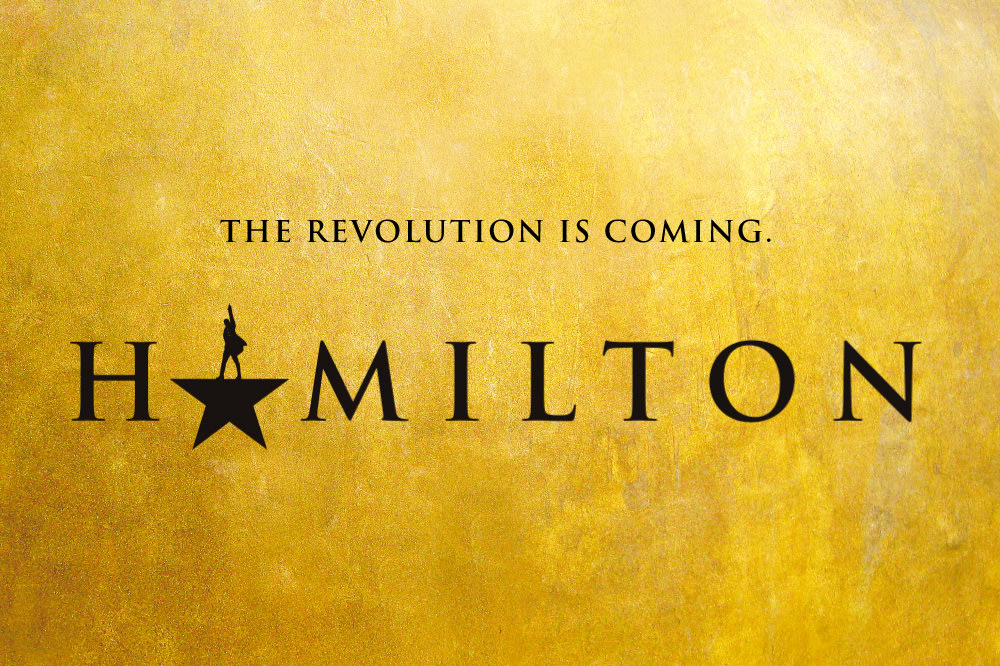 copy that states: the revolution is coming hamilton
