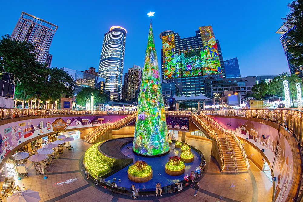 Christmas land in Taipei
