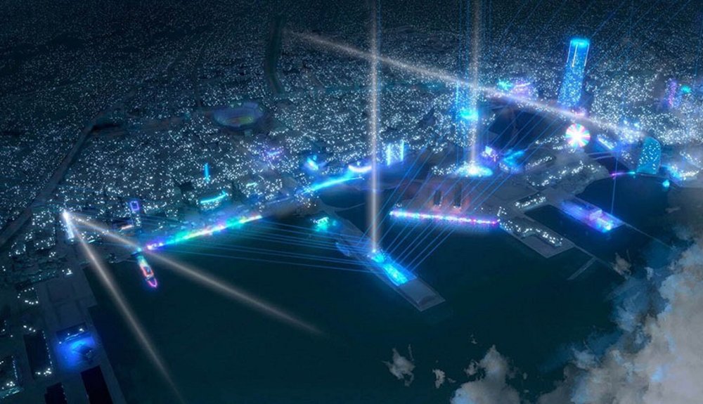  東京聖誕燈飾 橫濱港未來 Yorunoyo2024