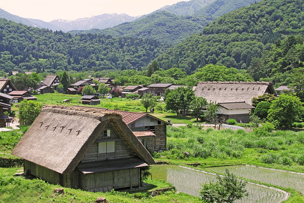 白川景點合掌村白川村
