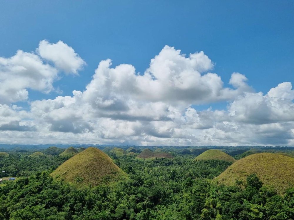 Chocolate Hills view