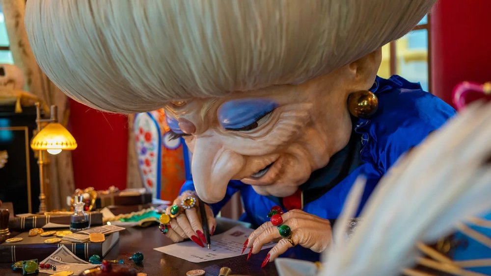 Ghibli grandmother character 