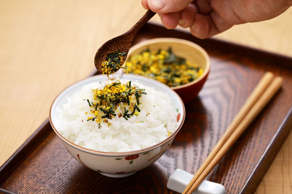 Furikake over Rice