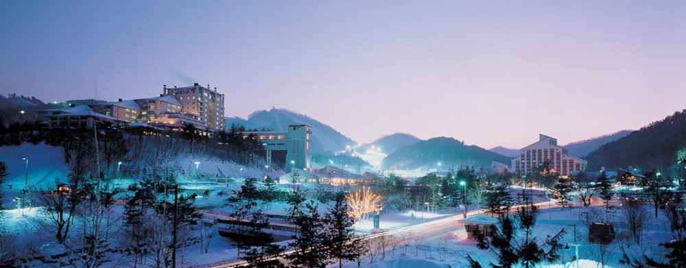 首爾滑雪,首爾滑雪酒店,龍平度假村,Yongpyong Resort Dragon Valley Hotel)
