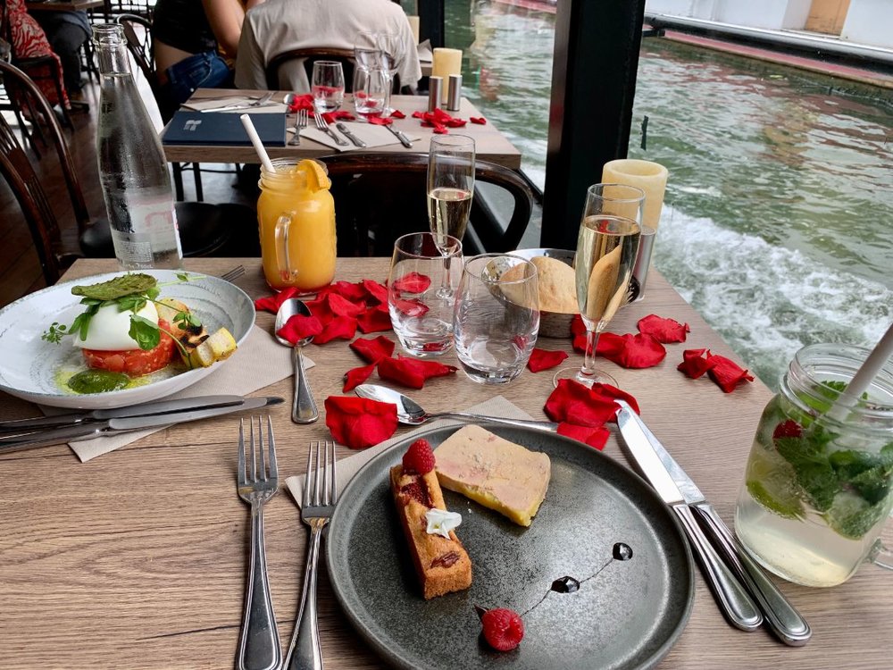 セーヌ川クルーズ フォアグラ