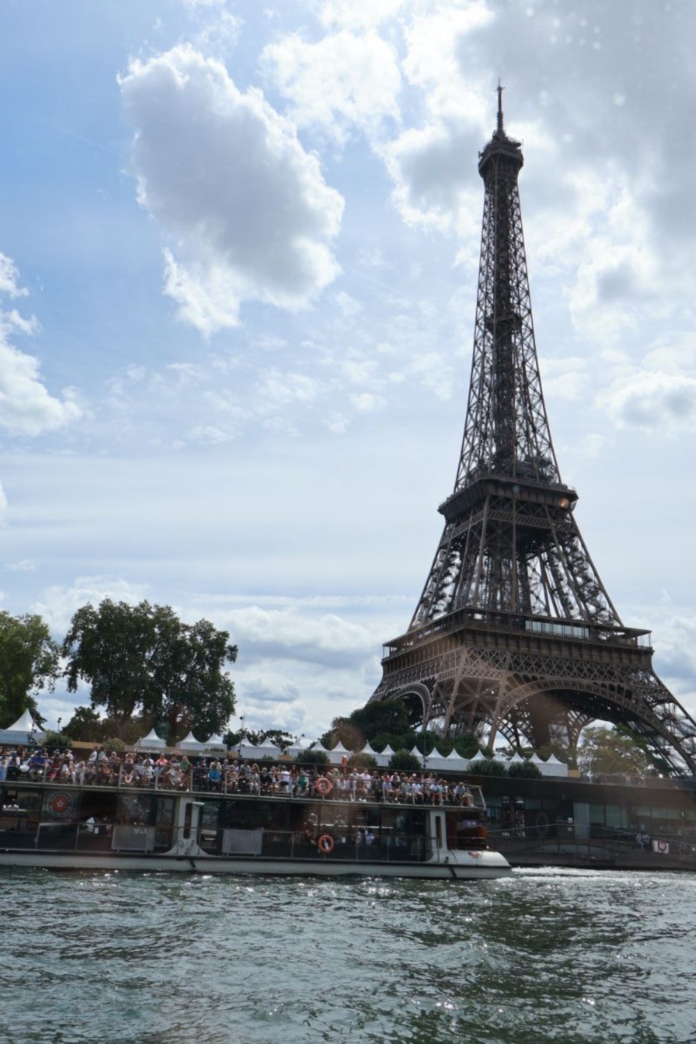 セーヌ川クルーズ エッフェル塔③