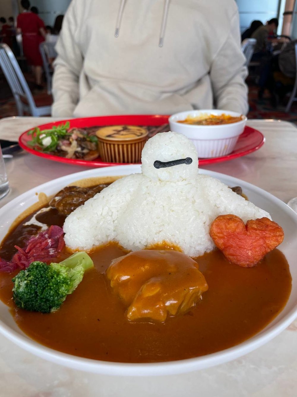 Tokyo Disneyland Baymax Curry Rice