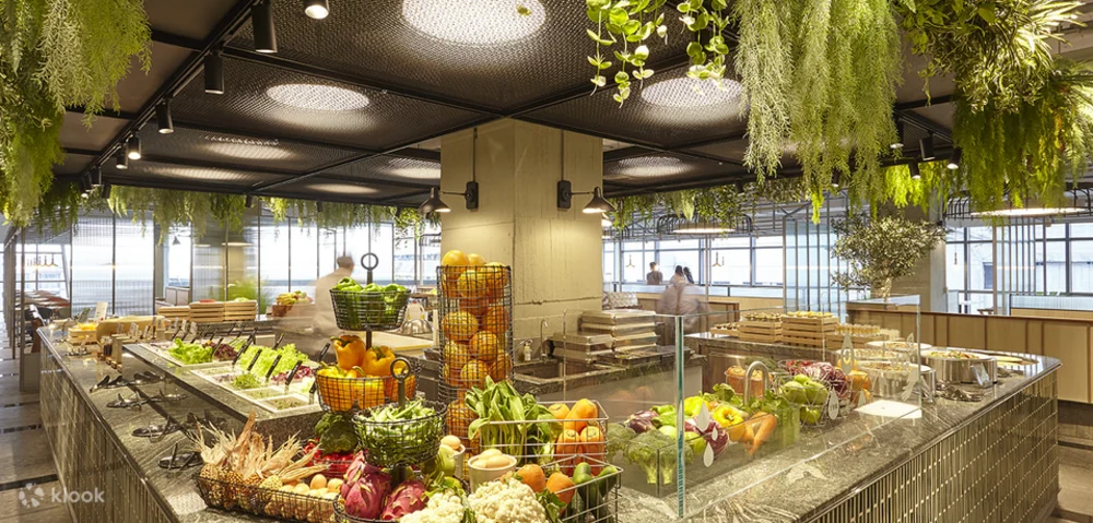 台北蔬食buffet：果然匯