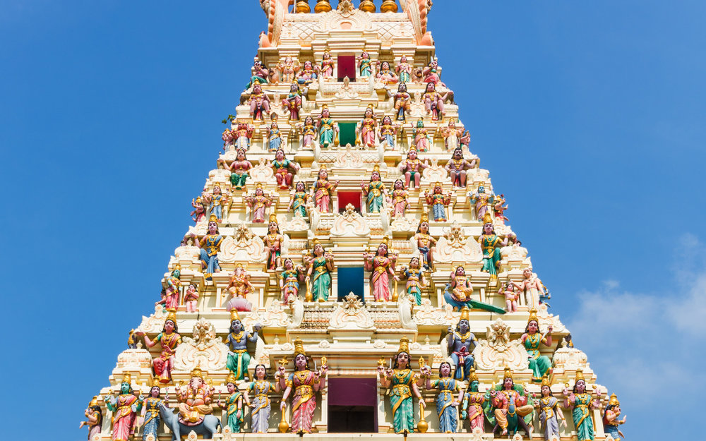 Đền Arulmigu Sri Rajakaliamman - Đền Ấn Độ Bằng Kính Độc Đáo