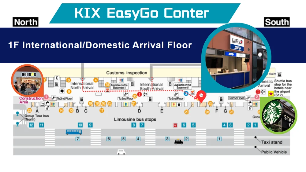 Kansai Airport Map