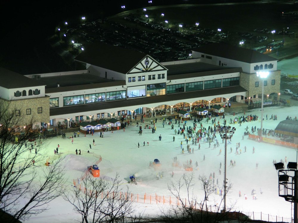 釜山滑雪 釜山滑雪場 伊甸谷滑雪度假村