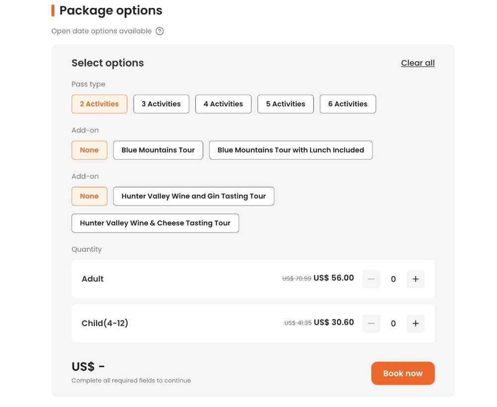 Step 2: Buy the pass that’s tailor-fit to your preferences 