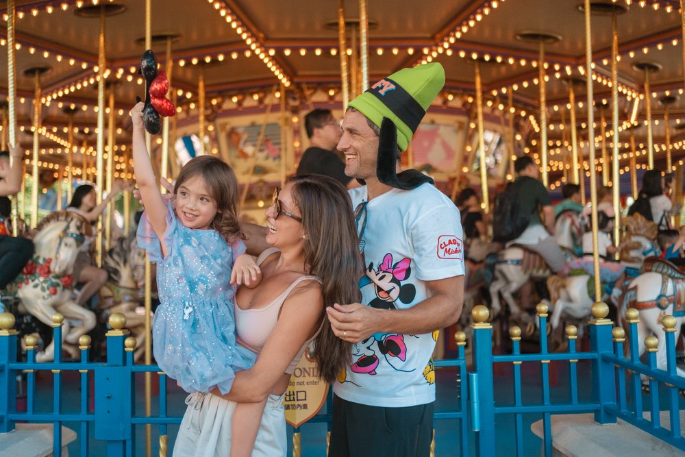  bolzico family in cinderella carousel