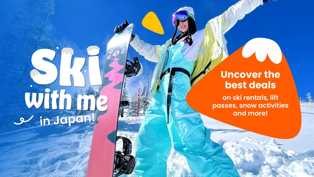 Ski with me in Japan