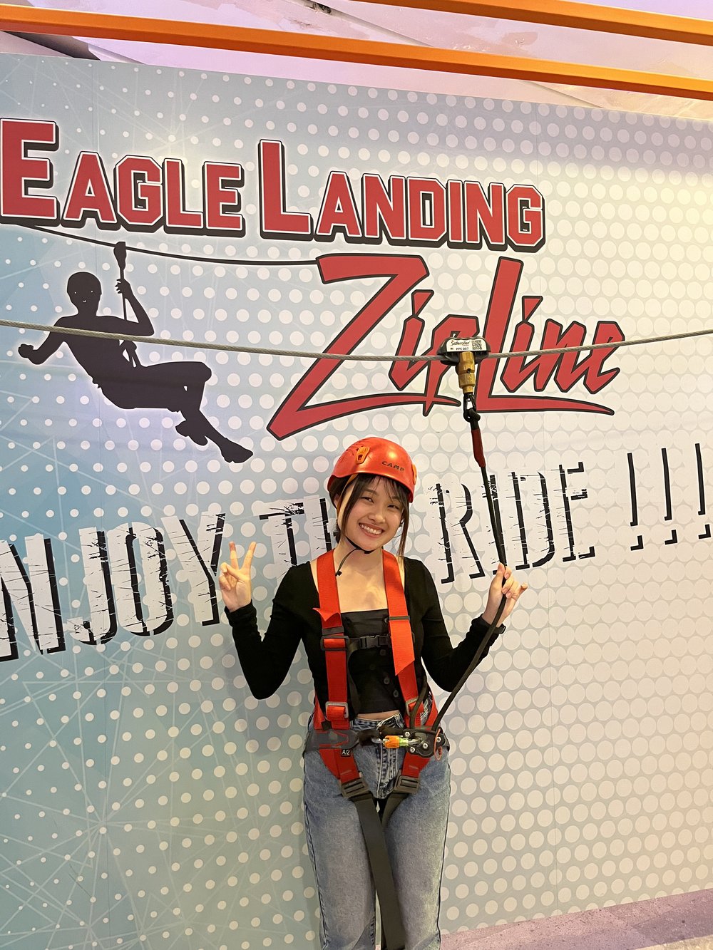 Eagle Landing Zipline in SkyAvenue Genting Highlands
