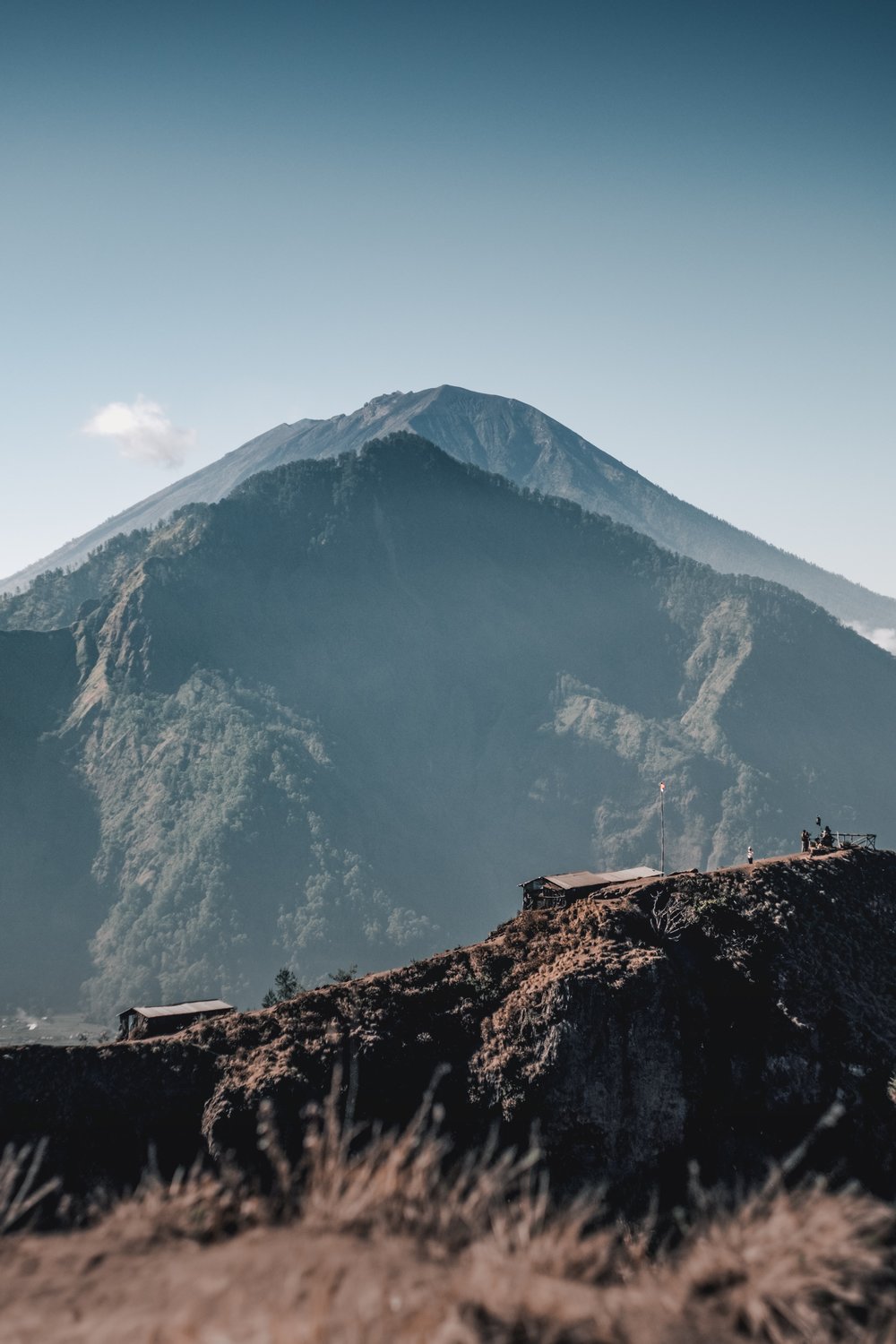 Mount Batur in Muslim friendly Bali itinerary