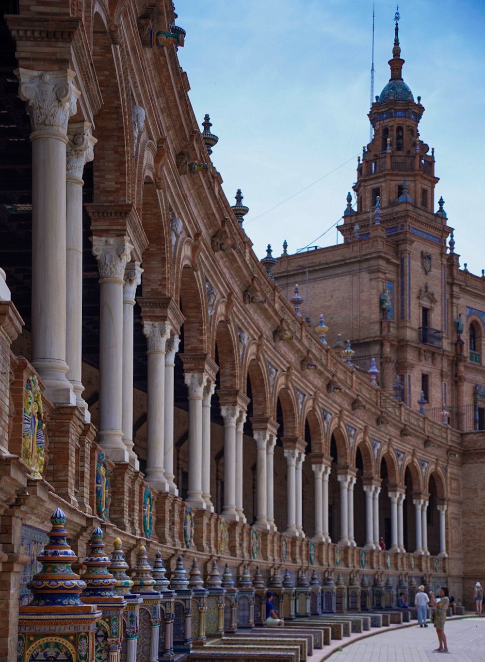 Plaza de España in seville spain