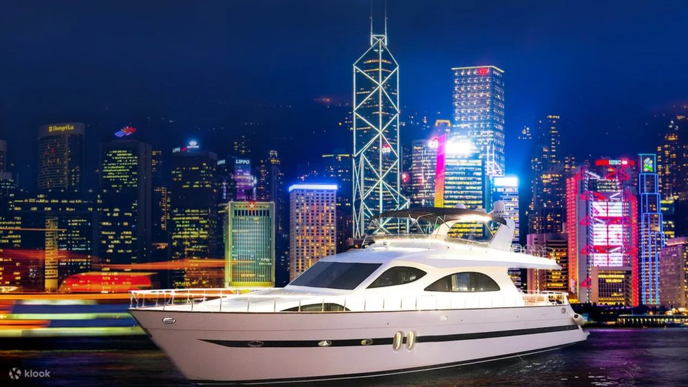 Sunset/Night Cruise of Victoria Harbor - Luxury Yacht