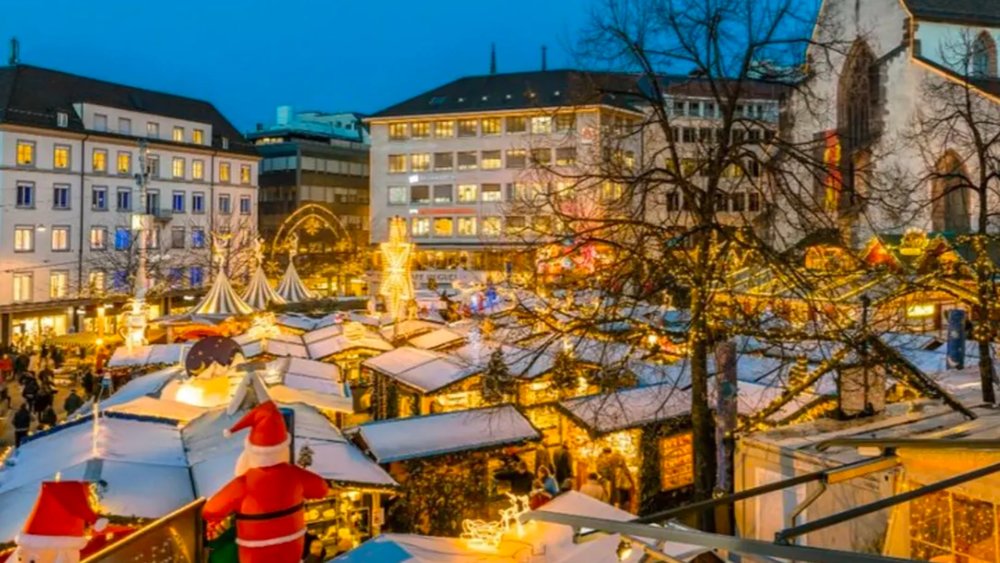 Hop on the ultimate food adventure at Basel Christmas market! Credits to Klook