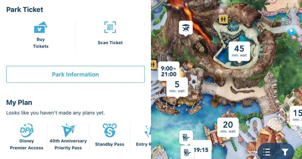Tokyo DisneySea app