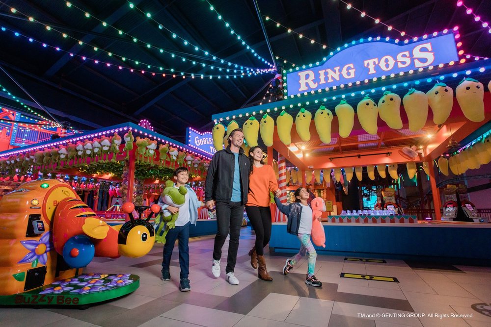 BigTop Video Games Park family friendly activity in Genting Highlands