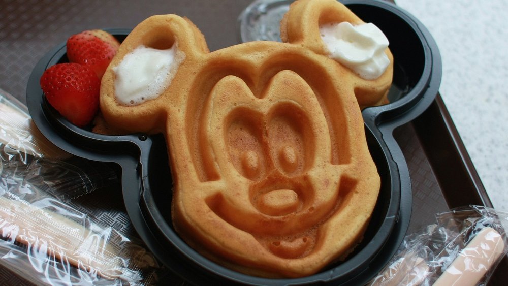 Mickey Mouse waffle
