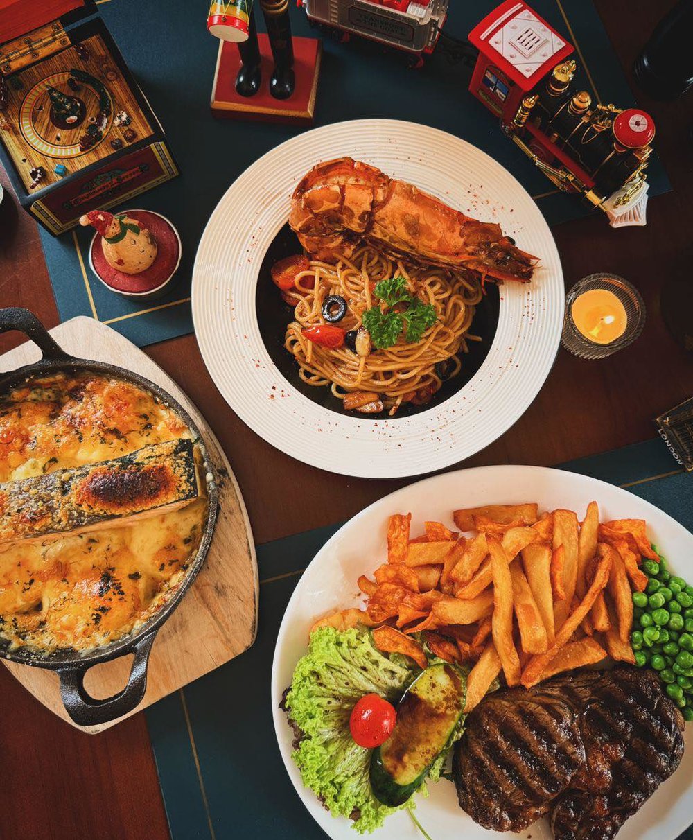 Emily's Steakhouse best Christmas dinner 2023 in KL