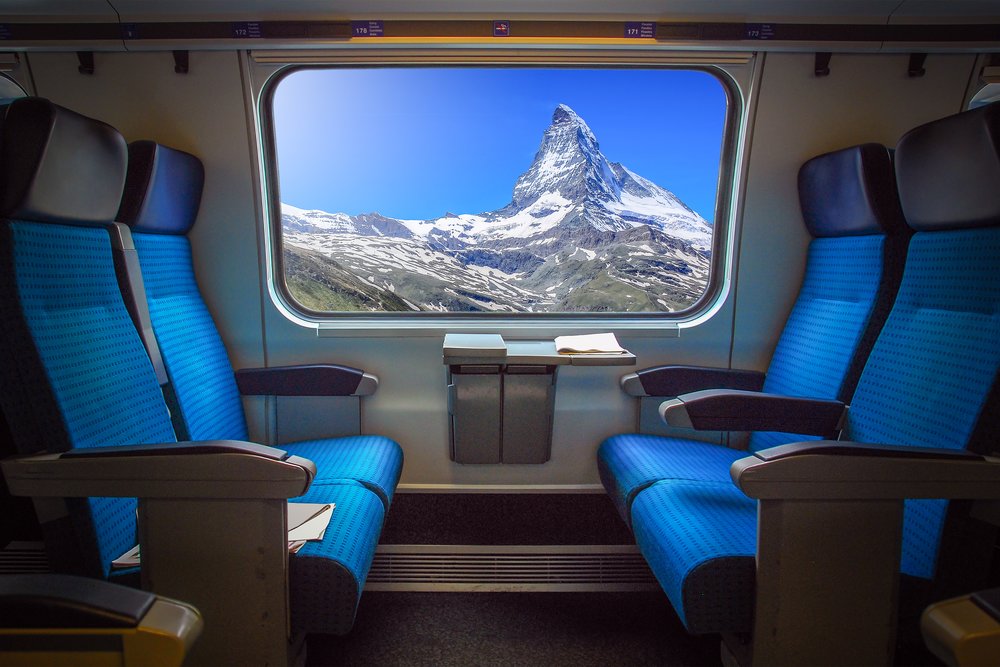 sbb train interior switzerland