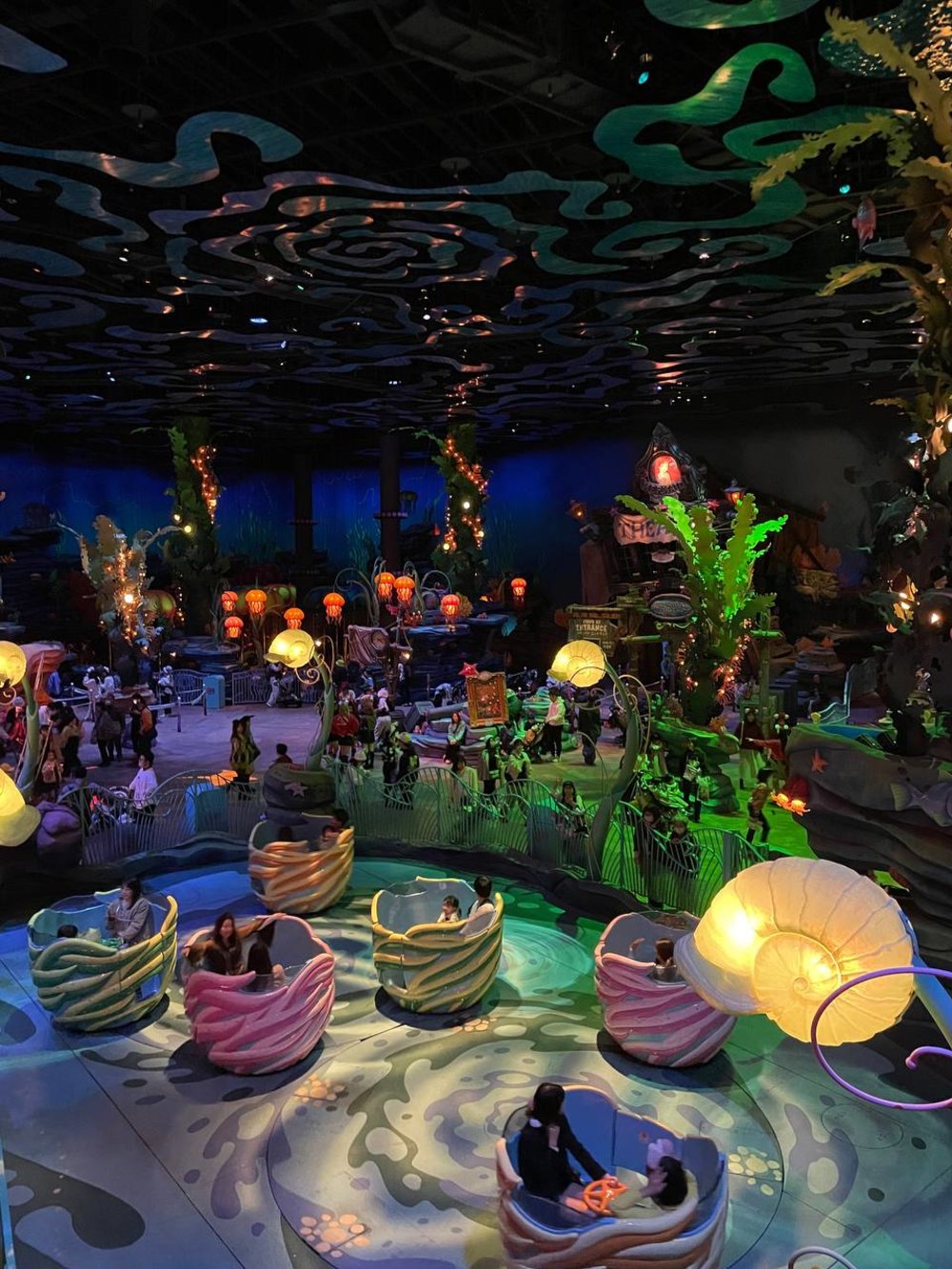 tokyo disneysea mermaid lagoon