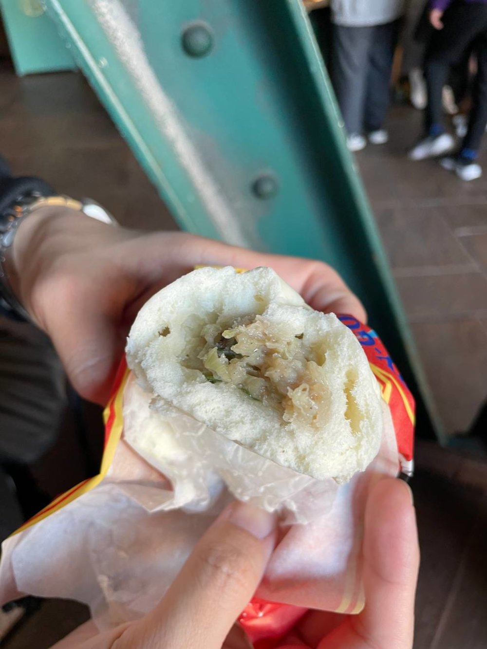 tokyo disneysea gyoza bun